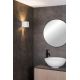 Lucide AXI - Spot mural / Applique mural Salle de bains - LED - 2x3,5W 2700K - IP54 - Angle du faisceau réglable - Blanc 