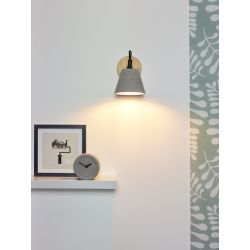 Lucide POSSIO - Applique murale - 1xE14 - Taupe 