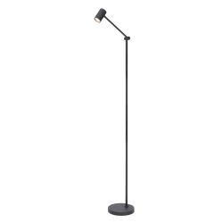 Lucide TIPIK - Lampadaire Rechargeable - Batterie/Piles - LED Dim. - 1x3W 2700K - 3 StepDim - Noir 