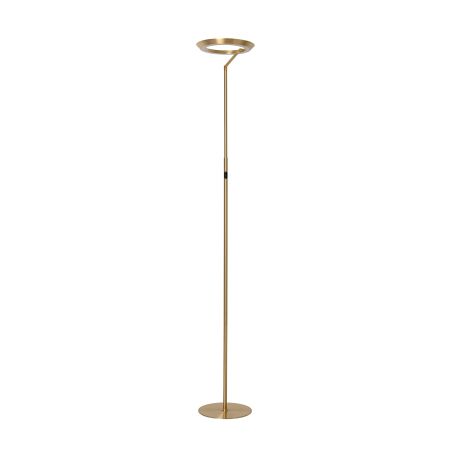 Lucide CELESTE - Lampadaire - Ø 28 cm - LED Dim. - 1x21W 2700K - Or Mat / Laiton 