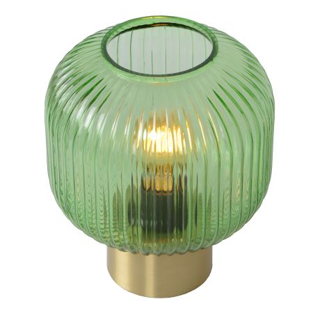 Lucide MALOTO - Lampe de table - Ø 20 cm - 1xE27 - Vert 