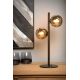 Lucide TYCHO - Lampe de table - 2xG9 - Noir 