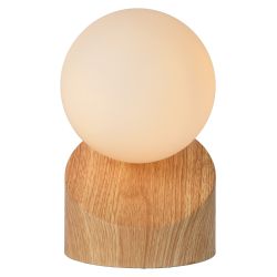 Lucide LEN - Lampe de table - Ø 10 cm - 1xG9 - Naturel 