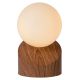 Lucide LEN - Lampe de table - Ø 10 cm - 1xG9 - Naturel 