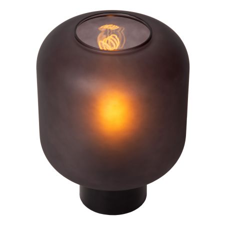 Lucide ELOISE - Lampe de table - Ø 21 cm - 1xE27 - Noir 