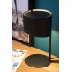 Lucide KNULLE - Lampe de table - Ø 15 cm - 1xE14 - Noir 