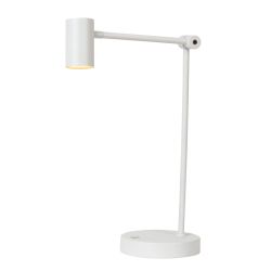 Lucide TIPIK - Lampe de table Rechargeable - Batterie/Piles - LED Dim. - 1x3W 2700K - 3 StepDim - Blanc 