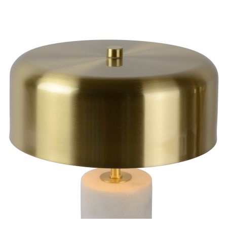 Lucide MIRASOL - Lampe de table - Ø 25 cm - 3xG9 - Blanc 