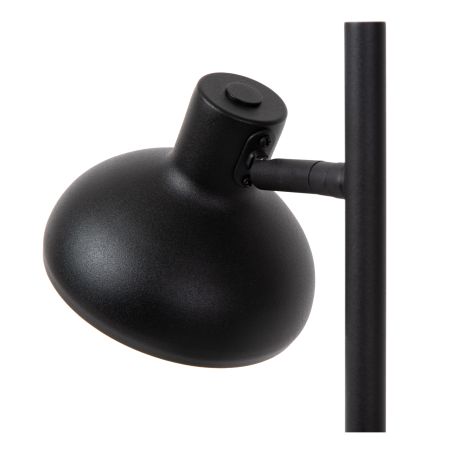 Lucide SENSAS - Lampe de table - Ø 18 cm - 1xGU10 (ES111) - Noir 