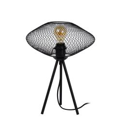 Lucide MESH - Lampe de table - Ø 30 cm - 1xE27 - Noir 