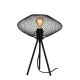 Lucide MESH - Lampe de table - Ø 30 cm - 1xE27 - Noir 