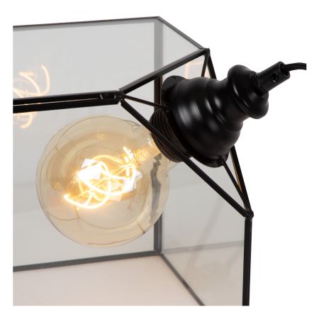 Lucide DAVOS - Lampe de table - 1xE27 - Transparent 