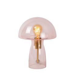 Lucide FUNGO - Lampe de table - 1xE27 - Rose