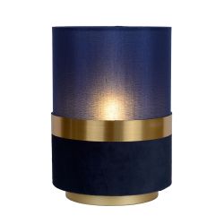 Lucide EXTRAVAGANZA TUSSE - Lampe de table - Ø 15 cm - 1xE14 - Bleu 