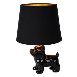 Lucide EXTRAVAGANZA SIR WINSTON - Lampe de table - 1xE14 - Noir 