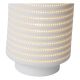 Lucide JAMILA - Lampe de table - Ø 15,5 cm - 1xE14 - Blanc 