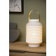 Lucide JAMILA - Lampe de table - Ø 15,5 cm - 1xE14 - Blanc 