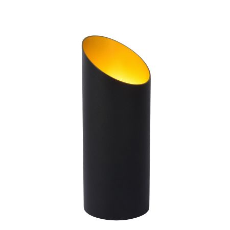 Lucide QUIRIJN - Lampe de table - Ø 9,6 cm - 1xE27 - Noir 