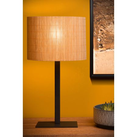 Lucide MAGIUS - Lampe de table - Ø 28 cm - 1xE27 - Naturel 