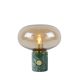 Lucide CHARLIZE - Lampe de table - Ø 23 cm - 1xE27 - Ambre 