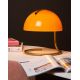 Lucide CATO - Lampe de table - Ø 23,5 cm - 1xE27 - Orange 