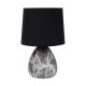 Lucide MARMO - Lampe de table - Ø 16 cm - 1xE14 - Noir 