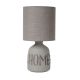 Lucide COSBY - Lampe de table - Ø 16,5 cm - 1xE14 - Gris 