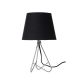 Lucide GITTA - Lampe de table - Ø 17 cm - 1xE14 - Chrome 