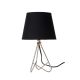 Lucide GITTA - Lampe de table - Ø 17 cm - 1xE14 - Chrome 