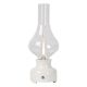 Lucide JASON - Lampe de table Rechargeable - Batterie/Piles - LED Dim. - 1x2W 3000K - 3 StepDim - Blanc 