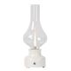 Lucide JASON - Lampe de table Rechargeable - Batterie/Piles - LED Dim. - 1x2W 3000K - 3 StepDim - Blanc 