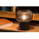 Lucide JANY - Lampe de table - Ø 16 cm - 1xE14 - Noir 