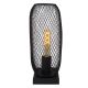 Lucide MESH - Lampe de table - 1xE27 - Noir 