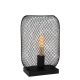 Lucide MESH - Lampe de table - 1xE27 - Noir 