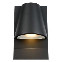 Lucide LIAM - Borne extérieur Intérieur/Extérieur - 1xGU10 - IP44 - Anthracite