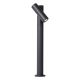 Lucide TATUM - Borne extérieur Intérieur/Extérieur - LED - 1x4,5W 3000K - IP65 - Anthracite 