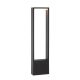 Lucide GOA - Borne extérieur Intérieur/Extérieur - LED - 1x6,5W 3000K - IP54 - Anthracite 