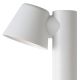 Lucide DINGO-LED - Borne extérieur Intérieur/Extérieur - LED Dim. - GU10 - 1x5W 3000K - IP44 - Blanc 