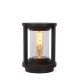 Lucide CADIX - Borne extérieur Intérieur/Extérieur - Ø 16 cm - 1xE27 - IP65 - Noir 