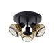 Lucide LUCAS - Spot plafond - 3xE14 - Or Mat / Laiton 