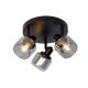 Lucide BJORN - Spot plafond - Ø 38 cm - 3xE14 - Noir 