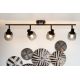 Lucide BJORN - Spot plafond - 4xE14 - Noir 