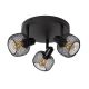 Lucide MAREN - Spot plafond - Ø 37 cm - 3xE14 - Noir 