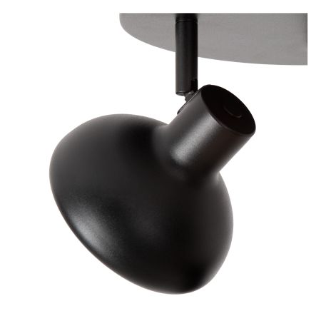 Lucide SENSAS - Spot plafond - Ø 25,8 cm - 3xGU10 (ES111) - Noir 