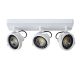 Lucide TALA LED - Spot plafond - LED Dim to warm - GU10 (ES111) - 3x12W 2200K/3000K - Blanc 