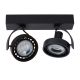 Lucide DORIAN - Spot plafond - LED Dim to warm - GU10 (ES111) - 2x12W 2200K/3000K - Noir 