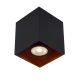 Lucide BIDO - Spot plafond - 1xGU10 - Noir 