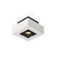 Lucide XIRAX - Spot plafond - LED Dim to warm - GU10 - 1x5W 2200K/3000K - Blanc 