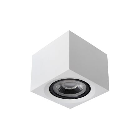 Lucide FEDLER - Spot plafond - LED Dim to warm - GU10 (ES111) - 1x12W 2200K/3000K - Blanc 