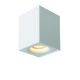 Lucide BENTOO-LED - Spot plafond - LED Dim. - GU10 - 1x5W 3000K - Blanc 